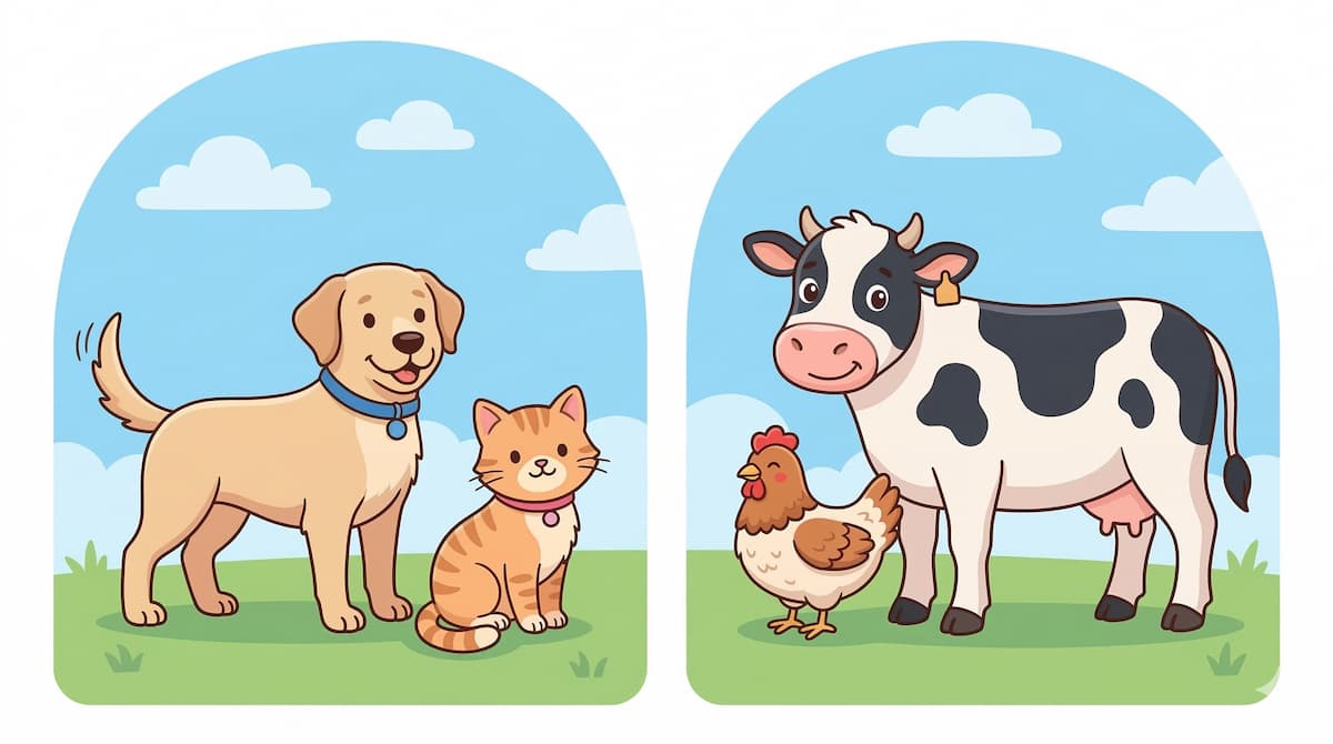 Animales para clasificar