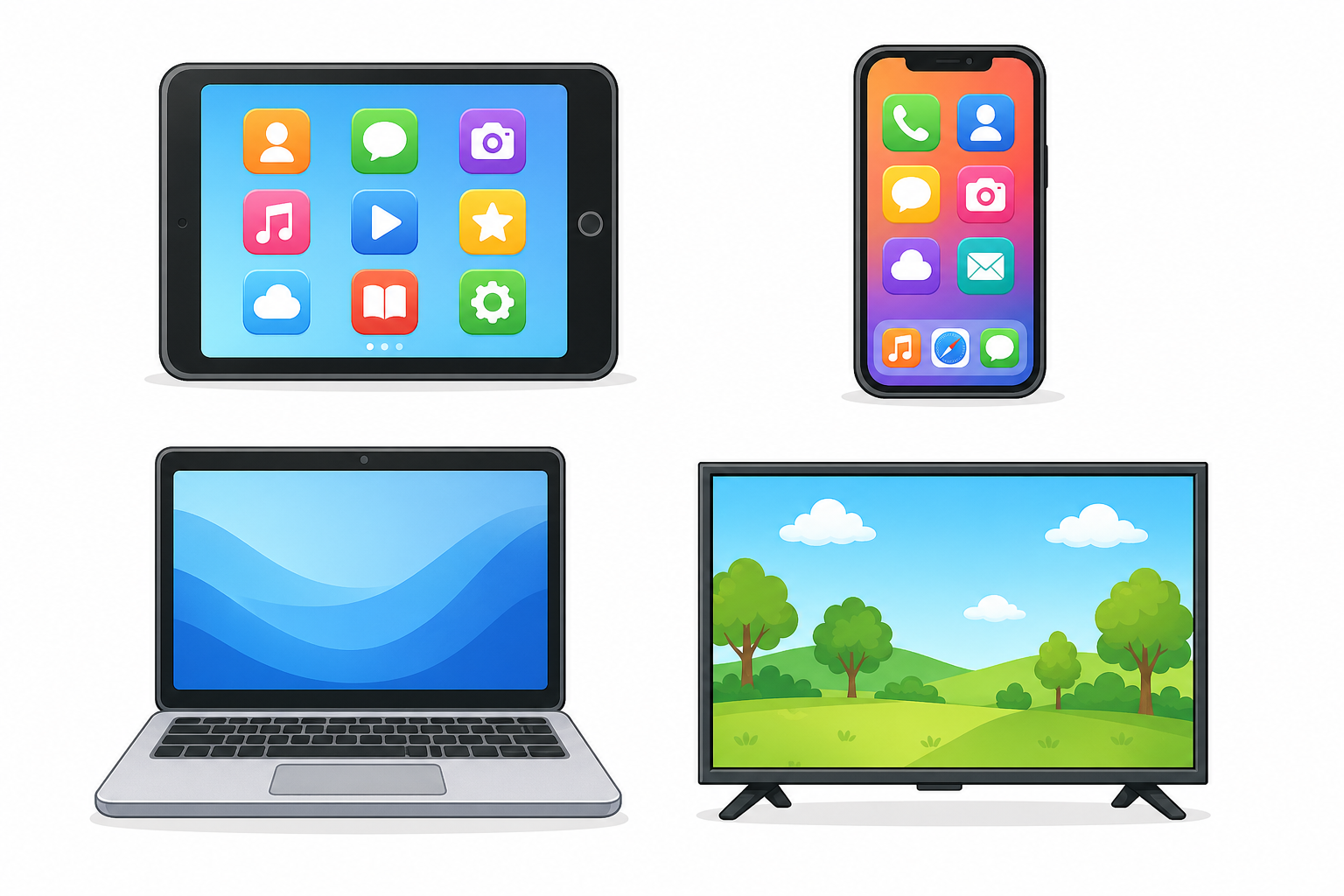 Aparatos electrónicos