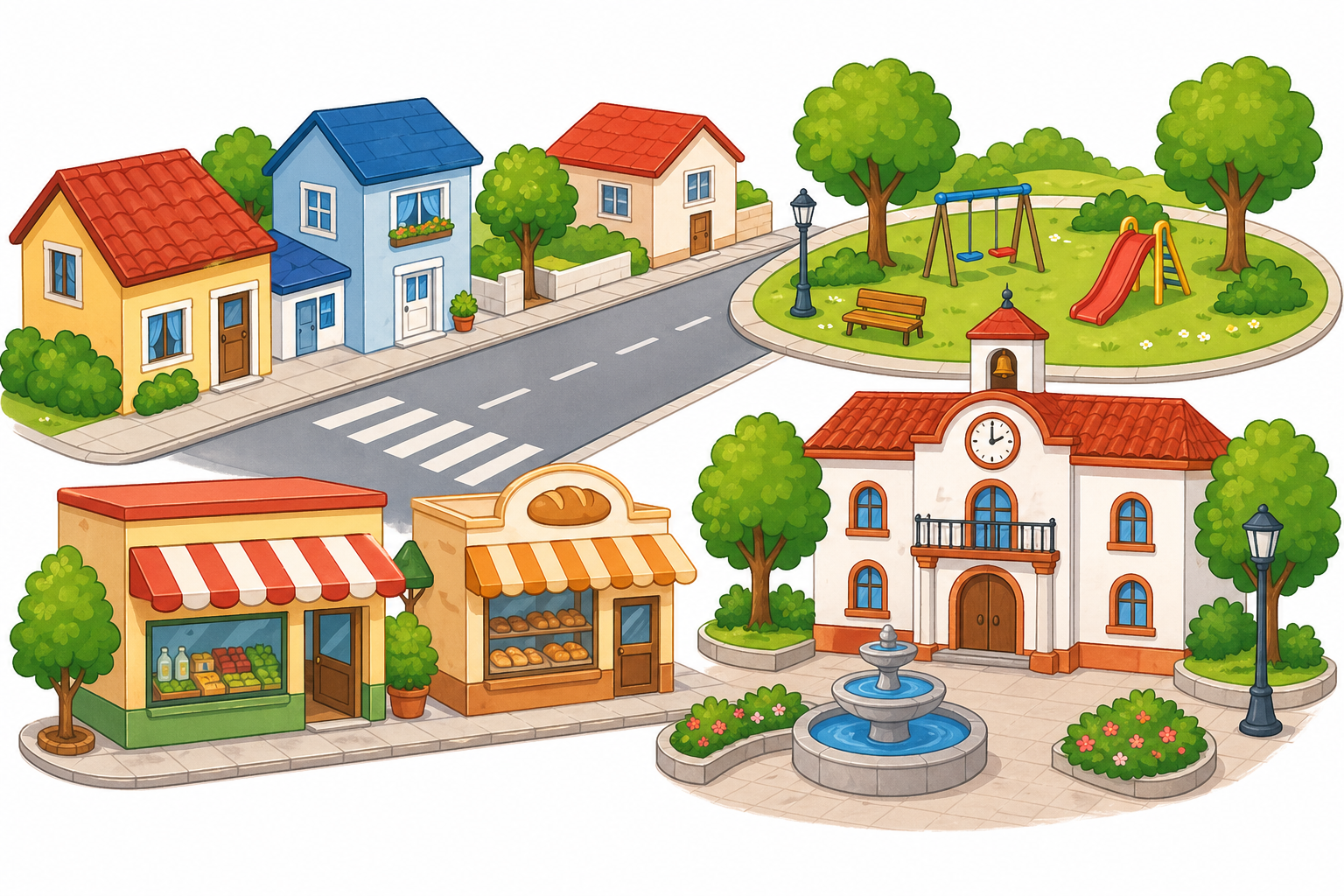 Mi barrio y mi pueblo