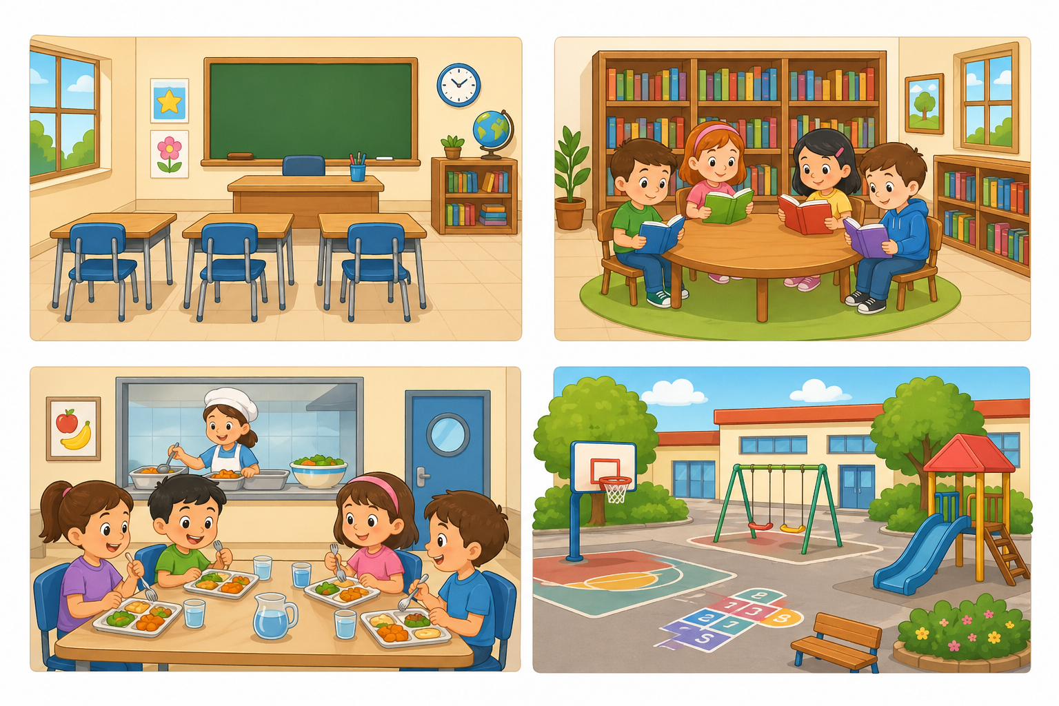 Dependencias del colegio