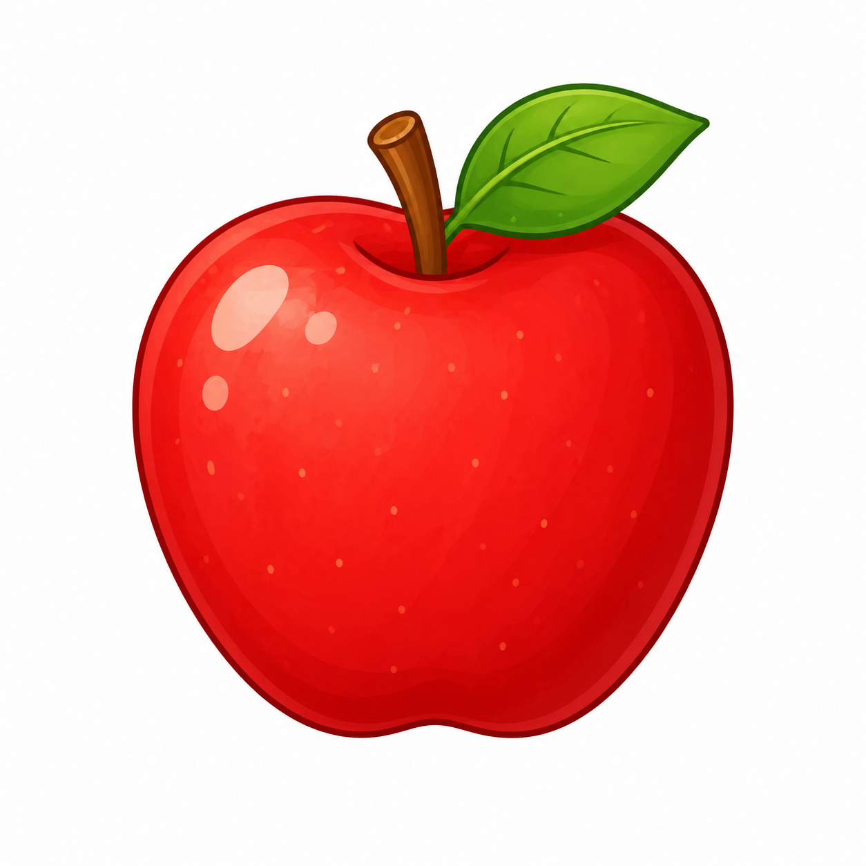 Red apple