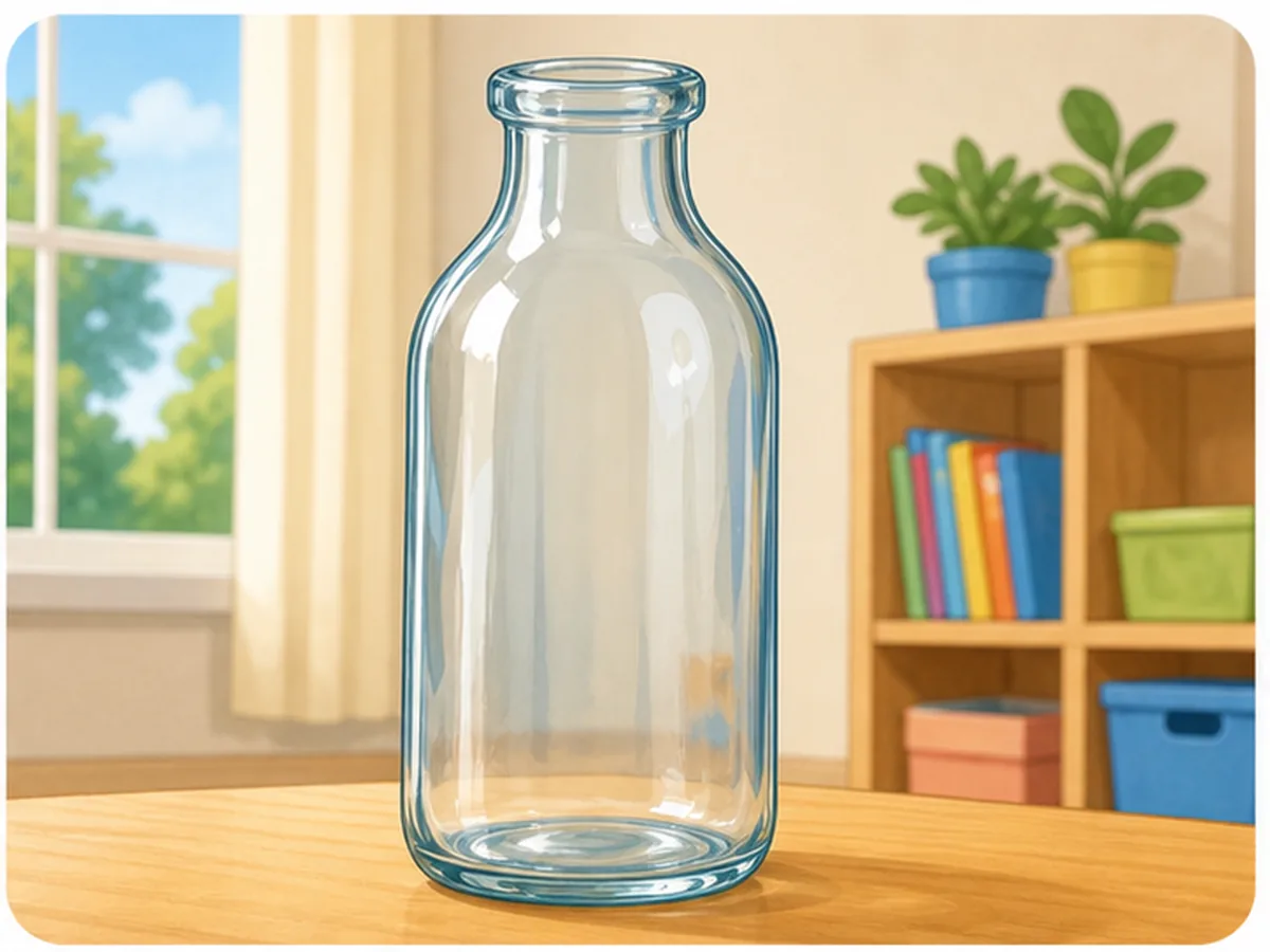 Botella de plastico