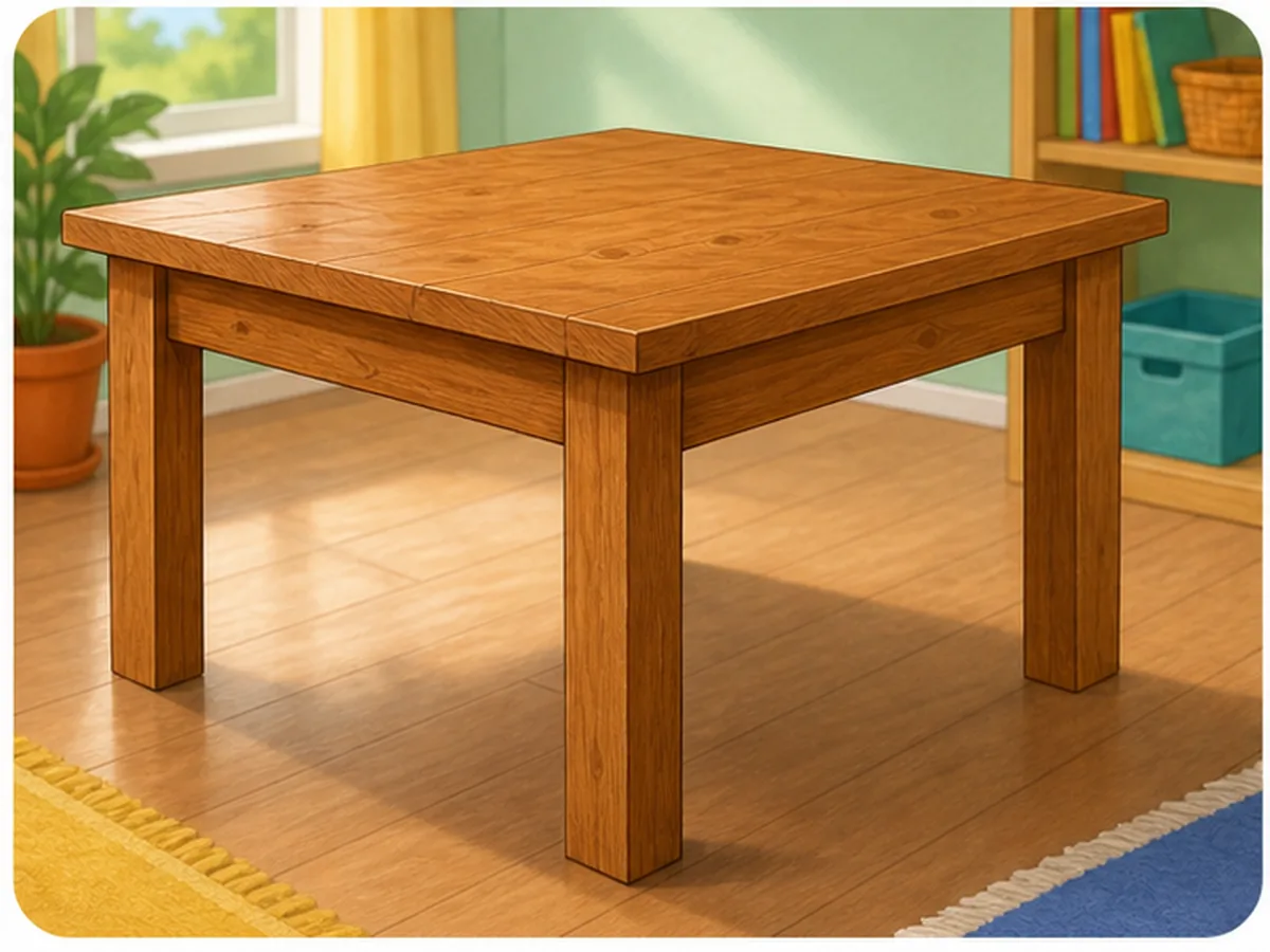 Mesa de madera